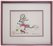 Bugs Bunny Limited Edition Hand-Painted Cel Signed by Legendary Animator Friz Freleng